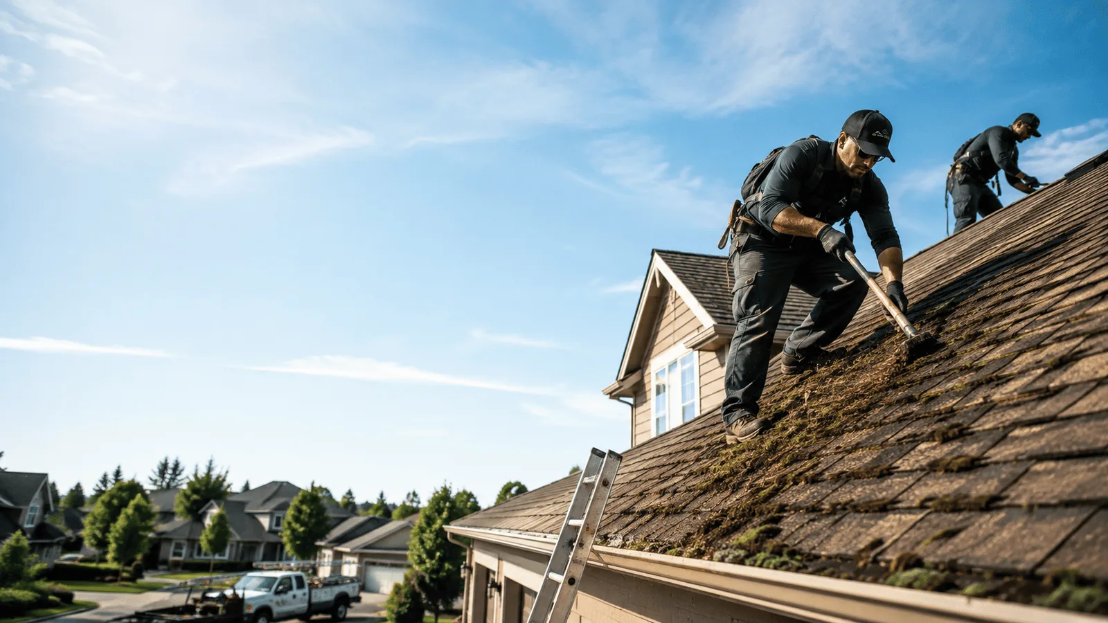 Roof Moss Removal in Oreland, PA near me